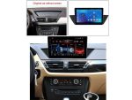 Штатна магнітола FORS.auto FS 1 LITE для BMW X1 (2009-2015) в інтер'єрі
