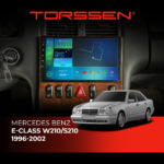 Штатна магнітола Torssen Mercedes Benz E-Class W210/S210 1996-2002 FL9 4+64Gb 4G Carplay DSP