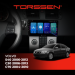 Штатна магнітола Torssen Volvo S40/C30/C70 NF9 Carplay