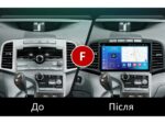 Штатна магнітола Toyota Venza FORS auto FS 6 PRO MAX - вигляд збоку