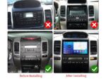 Штатна магнітола FORS.auto FS 6 PRO MAX для Toyota Prado 120