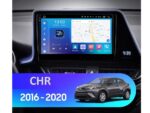 Штатна магнітола FORS.auto FS 6 PRO MAX для Toyota Izoa/C-HR (6+128Gb, 9", LHD, high-end) 2016-2020