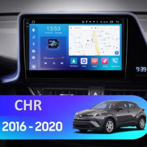 Штатна магнітола FORS.auto FS 6 PRO MAX для Toyota Izoa/C-HR (6+128Gb, 9", LHD, high-end) 2016-2020