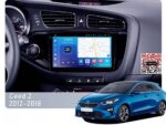 Штатна магнітола FORS.auto FS 6 PRO MAX для Kia Ceed 2 JD (6+128Gb, 9") 2012-2018