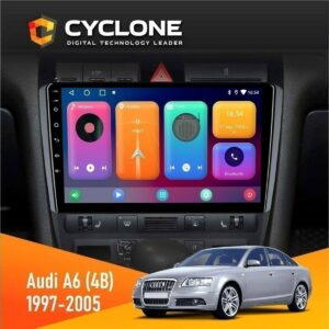 Штатна магнітола Audi A6 (4B) 1997-2005 Cyclone C9 CPL 2x32