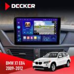 Штатна магнітола BMW X1 E84 Decker D10-005 4x64, DSP, 360, 4G, 2k