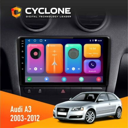 Штатна магнітола Audi A3 2003-2012 Cyclone C9 CPL 2x32