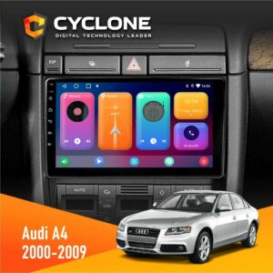 Штатна магнітола Audi A4 2000-2009 Cyclone