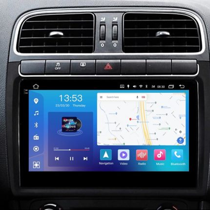 Штатна магнітола FORS.auto FS 4 MAX Qled для Volkswagen Polo - вид з боку
