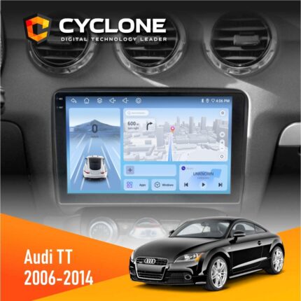 Штатна магнітола Audi TT 2006-2014 Cyclone C9-012 4x64 DSP 4G