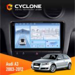 Штатна магнітола Audi A3 2003-2012 Cyclone C9-012 4x64 DSP 4G