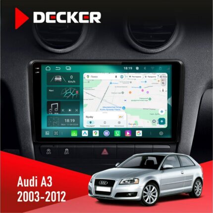 Штатна магнітола Audi A3 Decker D9-004