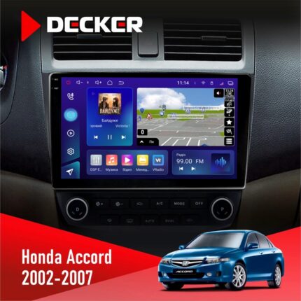 Штатна магнітола Honda Accord 2002-2007 Decker D10-005
