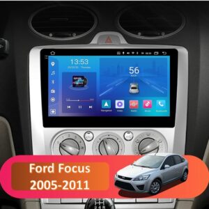 Штатна магнітола FORS.auto FS 2 ULTRA для Ford Focus (2+32Gb, 9", Manual AC) 2005-2011 - 1