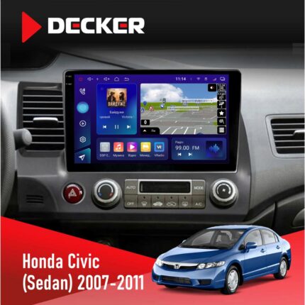 Штатна магнітола Honda Civic 2007-2011 Decker D10-005