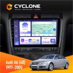 Штатна магнітола Audi A6 Cyclone C9-011 4x64, DSP