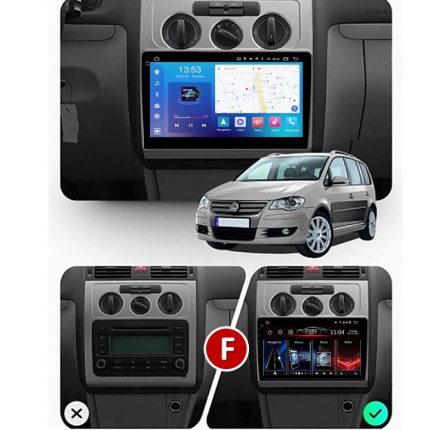 Штатна магнітола FORS.auto FS 4 MAX Qled для Volkswagen Touran