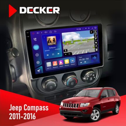 Штатна магнітола Jeep Compass, Patriot 2011-2016 Decker D10-005