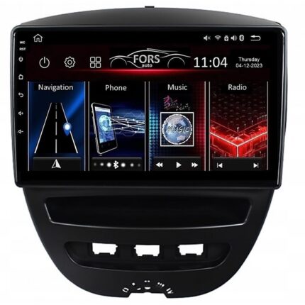 Штатна магнітола FORS.auto FS 1 LITE для Toyota Aygo/Citroen C1/Peugeot 107