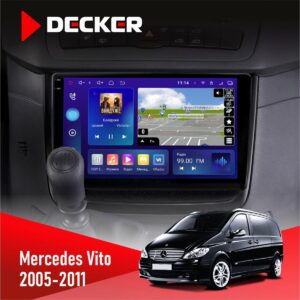 Штатна магнітола Mercedes-Benz Vito 2003-2014 Decker D10-005