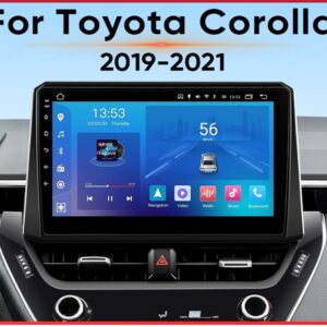 FORS auto магнітола Toyota Corolla - вигляд збоку