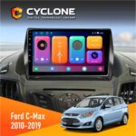 Штатна магнітола Ford C-Max 2010-2019 Cyclone C9 CPL 2x32