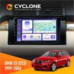Штатна магнітола BMW X5 E53 Cyclone C9-011 4x64, DSP