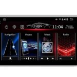 Штатна магнітола FORS auto Toyota Yaris FS 1 LITE сріблястого кольору