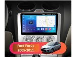 Штатна магнітола FORS.auto FS 6 MAX для Ford Focus (6+128Gb, 9", Manual AC) 2005-2011