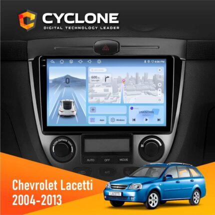 Штатна магнітола Chevrolet Lacetti Climate Cyclone C9-012 4x64 DSP 4G