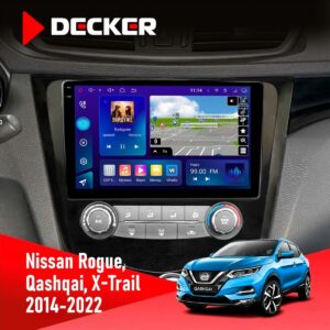 Штатна магнітола Nissan Qashqai X Trail Decker D10-009