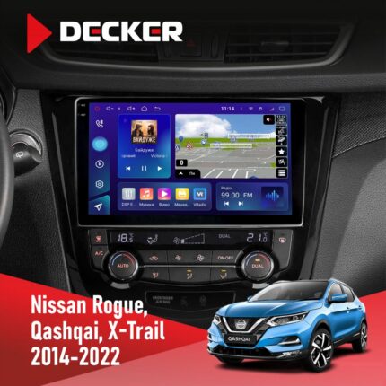 Штатна магнітола Nissan Qashqai Decker D10-005