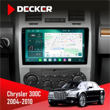 Штатна магнітола Chrysler 300c Decker D9-004 з DSP 360 та 2K екраном