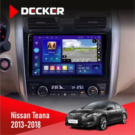 Штатна магнітола Nissan Teana 2013-2018 Decker D10-005