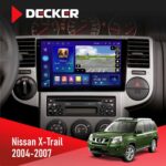 Штатна магнітола Decker D10-005 для Nissan X-Trail 2004-2007