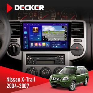 Штатна магнітола Decker D10-009 для Nissan X-Trail 2004-2007