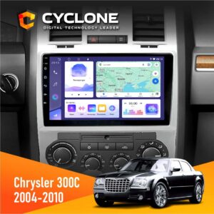 Штатна магнітола Chrysler 300C 2004-2010 Cyclone C9-011 з DSP