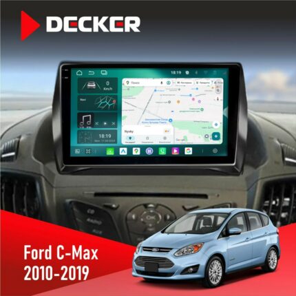 Штатна магнітола Ford C-Max 2010-2019 Decker D9-004