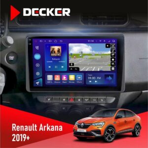 Штатна магнітола Renault Arkana 2019 Decker D10-009