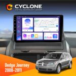 Штатна магнітола Dodge Journey 2008-2011 Cyclone C9-011 4x64, DSP