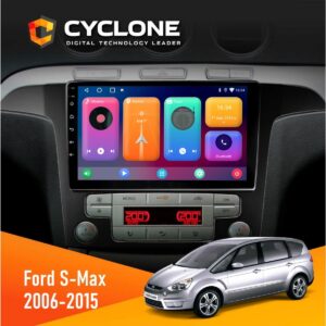 Штатна магнітола Ford S Max 2006-2015 Climate Cyclone C9 CPL 2x32