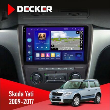Штатна магнітола Skoda Yeti 2009 2017 Decker D10-005