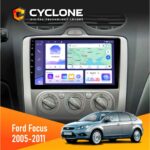 Штатна магнітола Ford Focus 2 2005-2011 Cyclone C9-011 4x64, DSP