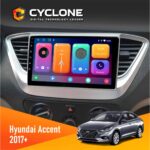 Штатна магнітола Hyundai Accent 2017+ Cyclone C9 CPL 2x32