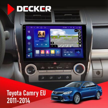 Штатна магнітола Toyota Camry 2011-2014 Decker D10-005 з екраном 2K
