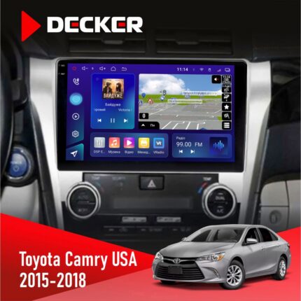Штатна магнітола Toyota Camry 2015-2018 USA Decker D10-005