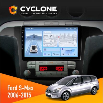 Штатна магнітола Ford S Max 2006-2015 Climate Cyclone C9-012 4x64 DSP 4G