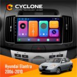Штатна магнітола Hyundai Elantra 2006-2010 Cyclone C9 CPL