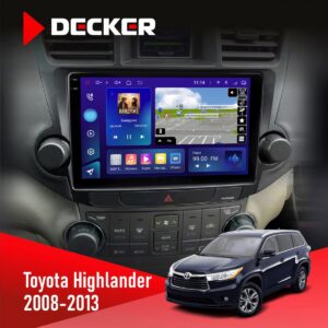 Штатна магнітола Toyota Highlander Decker D10-005