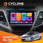 Штатна магнітола Hyundai Elantra 2014-2016 Cyclone C9 CPL 2x32